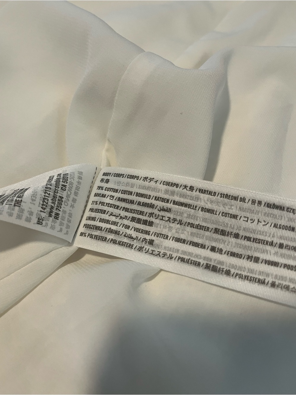 Abercrombie & Fitch Mini Faux Wrap Skort - Picture 8 of 8